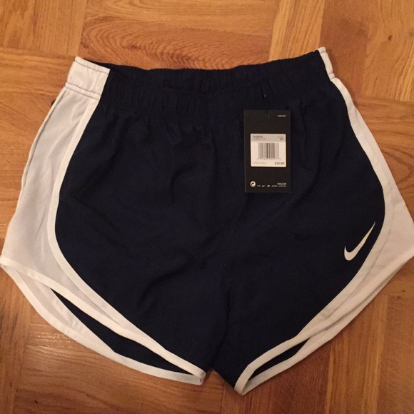 navy nike shorts womens
